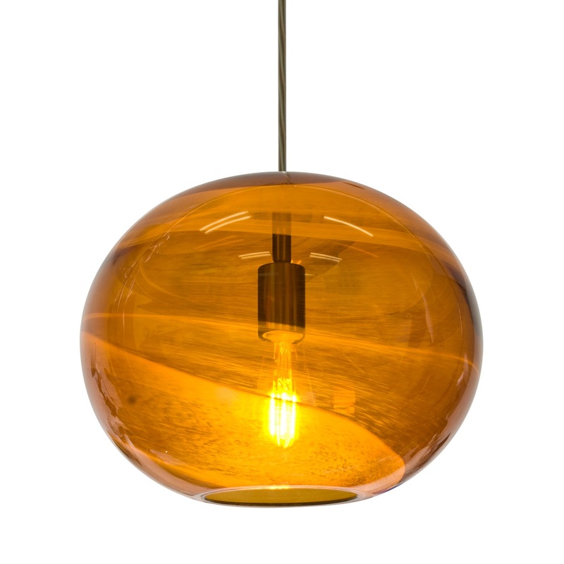 Besa 1JT-GENOAM-EDIL-BR Geno LED Pendant Bronze