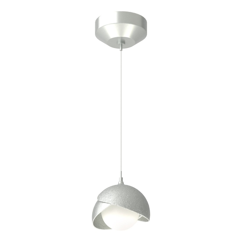 Brooklyn Double Shade Low Voltage Mini Pendant Vintage Platinum Vintage Platinum