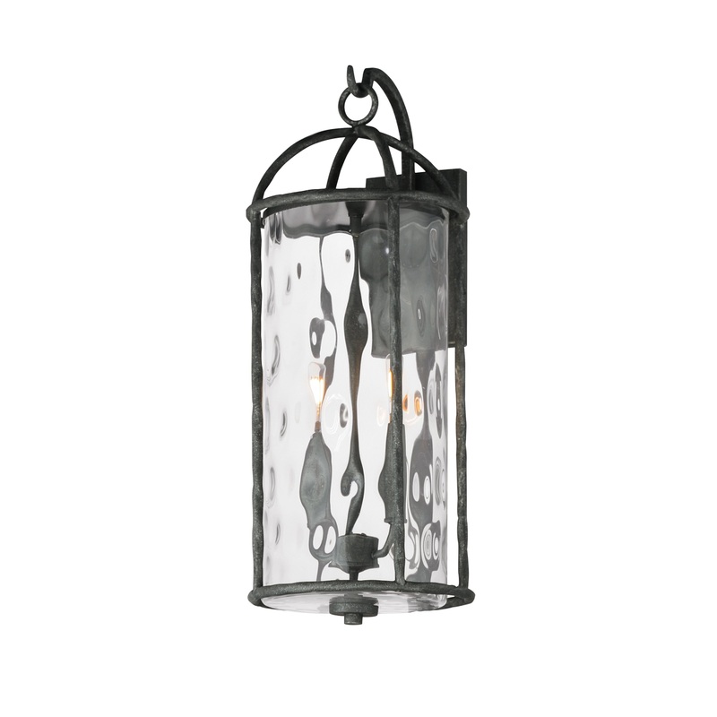 Del Mar Large Outdoor Wall Sconce Blacksmith
