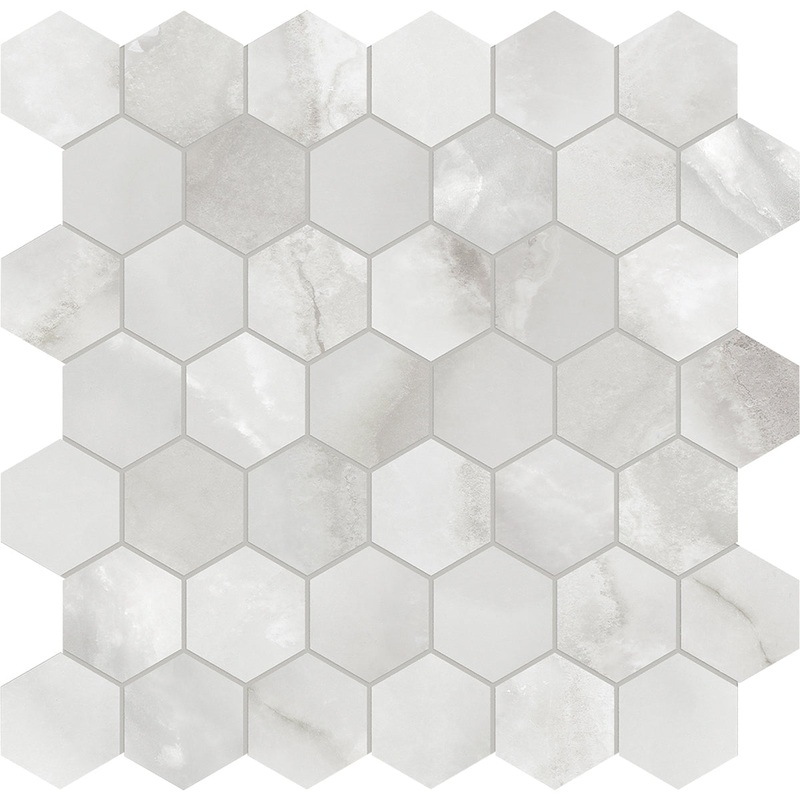 La Marca 2″ Hex Onyx Polished