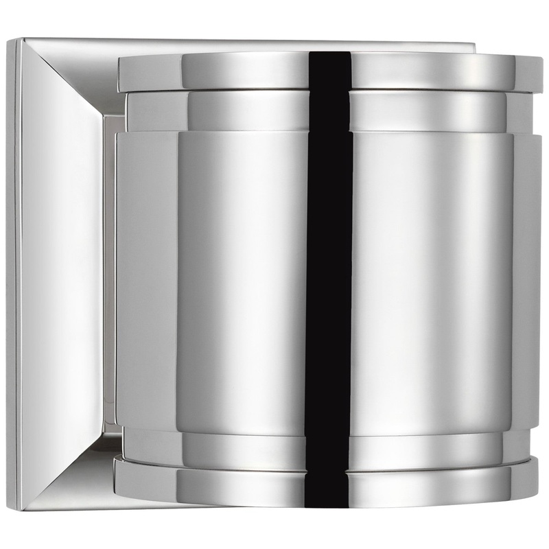 LED Canister Light from the Provo Collection in Polished Nickel Finish by Visual Comfort Signature