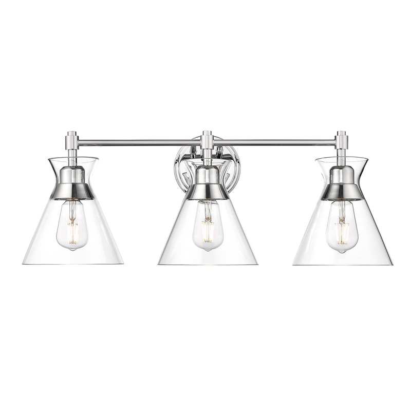 Malta CH Chrome 3 Light Bath Vanity
