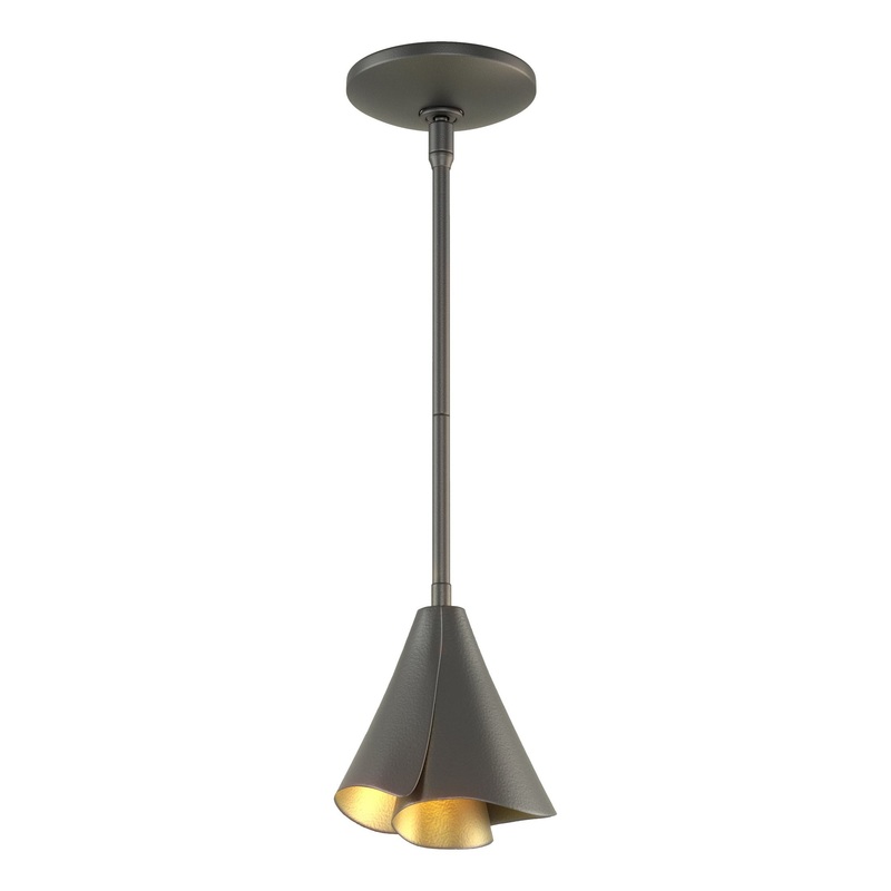 Mobius Steel Shade Mini Pendant Black