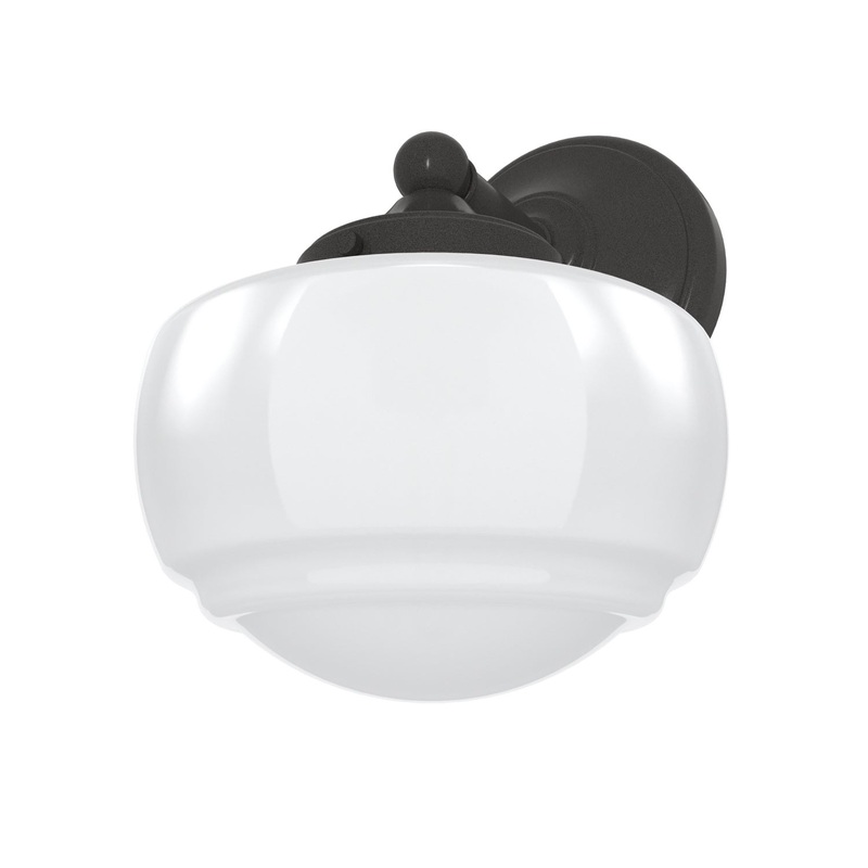 One Light Wall Sconce from the Saddle Creek Collection in Noble Bronze Finish by Hunter