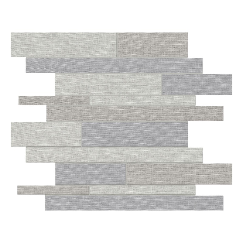 Random Strip Dark Blend Belgian Linen