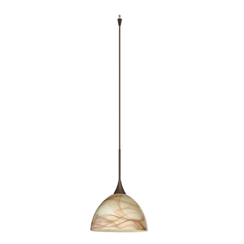 Besa XP-467983-BR Brella One Light Pendant Bronze