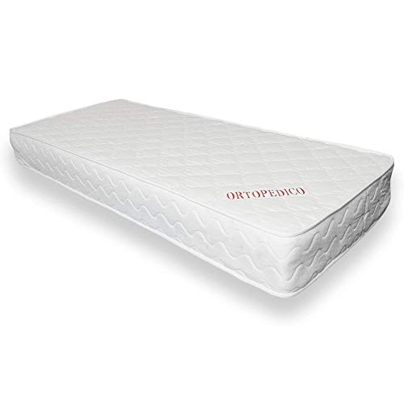 Europrimo Materasso Signolo Ortopedico a Molle Bonnel Misura 80×190 Alto 20 CM Anallergico, Antiacaro, Traspirante Made in Italy