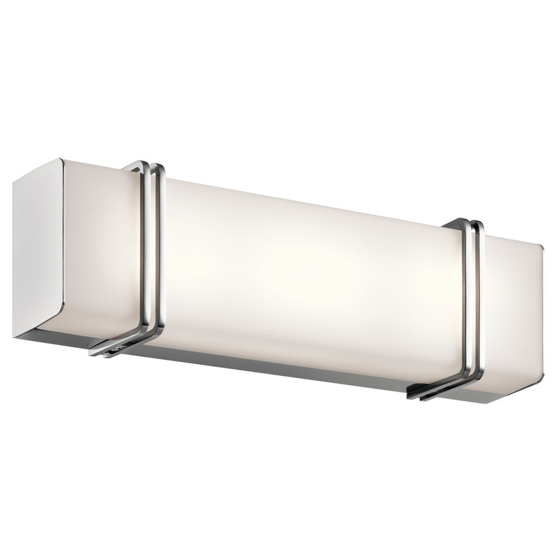 Kichler 45801CHLED LED Linear Bath, Chrome