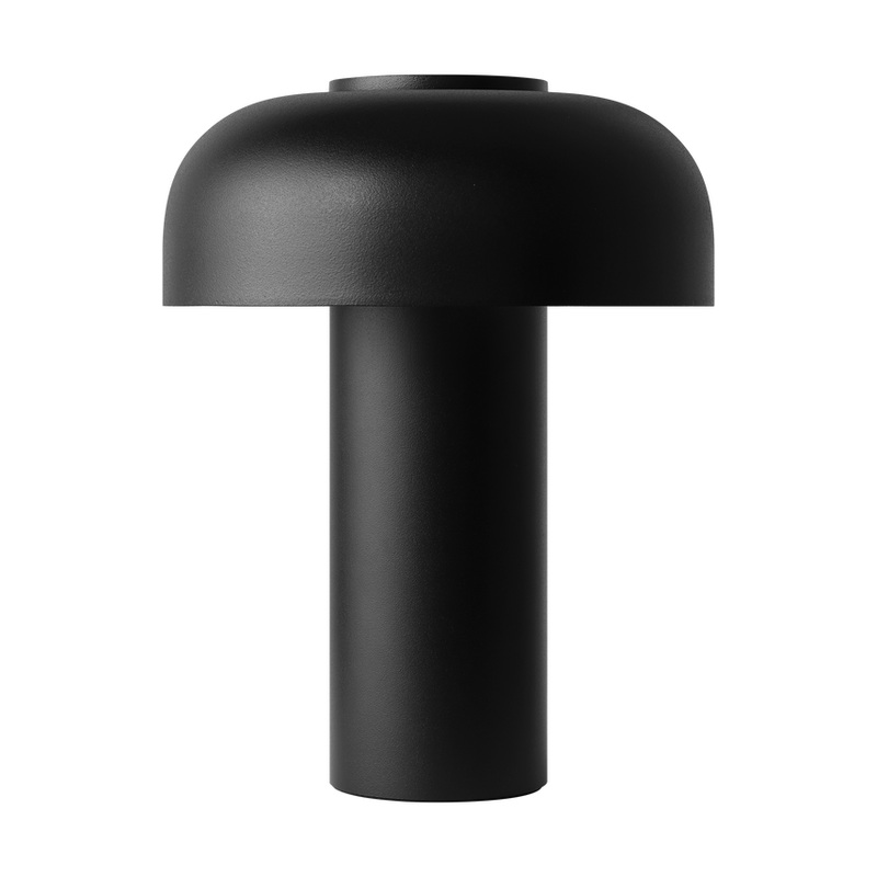 Louver 9 Rechargeable Table Lamp Black