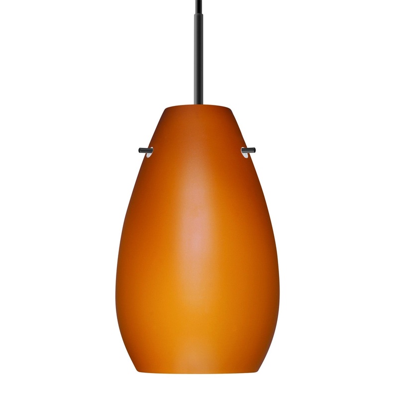 Besa 1JT-412680-BK Besa Pera 9 Pendant One Light Pendant Black