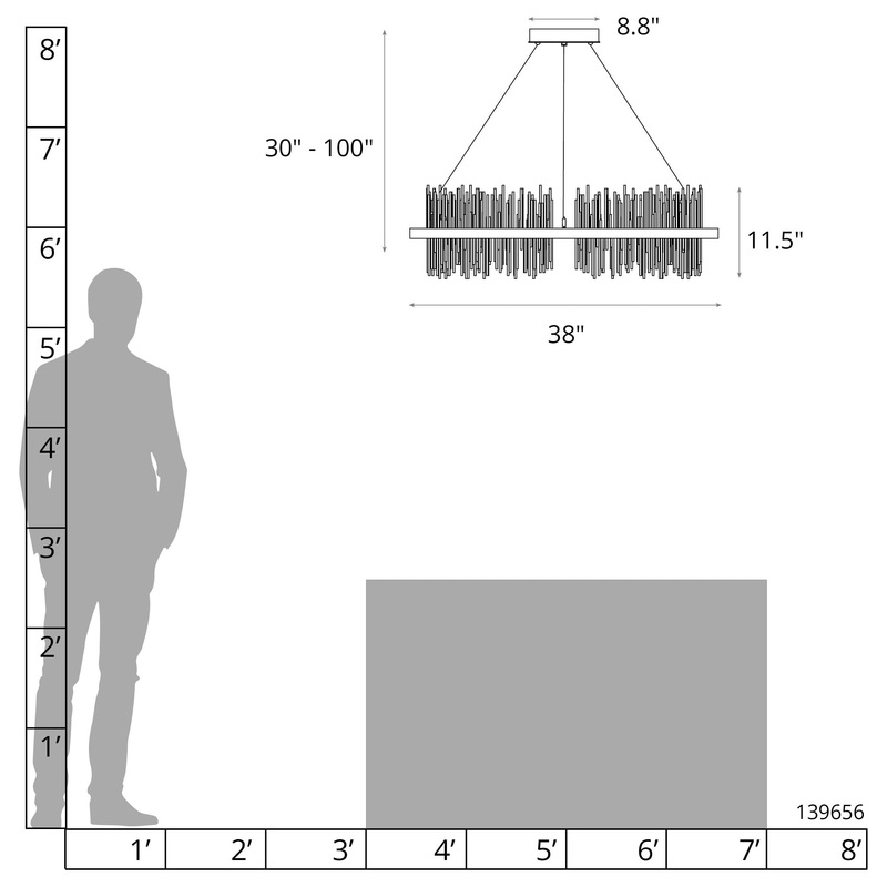 Gossamer Circular LED Pendant Black White