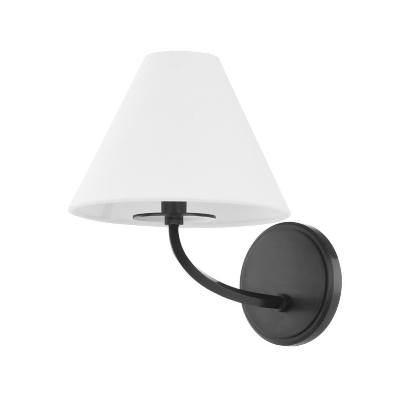 One Light Wall Sconce from the Stacey Collection in Old Bronze Finish by Hudson Valley