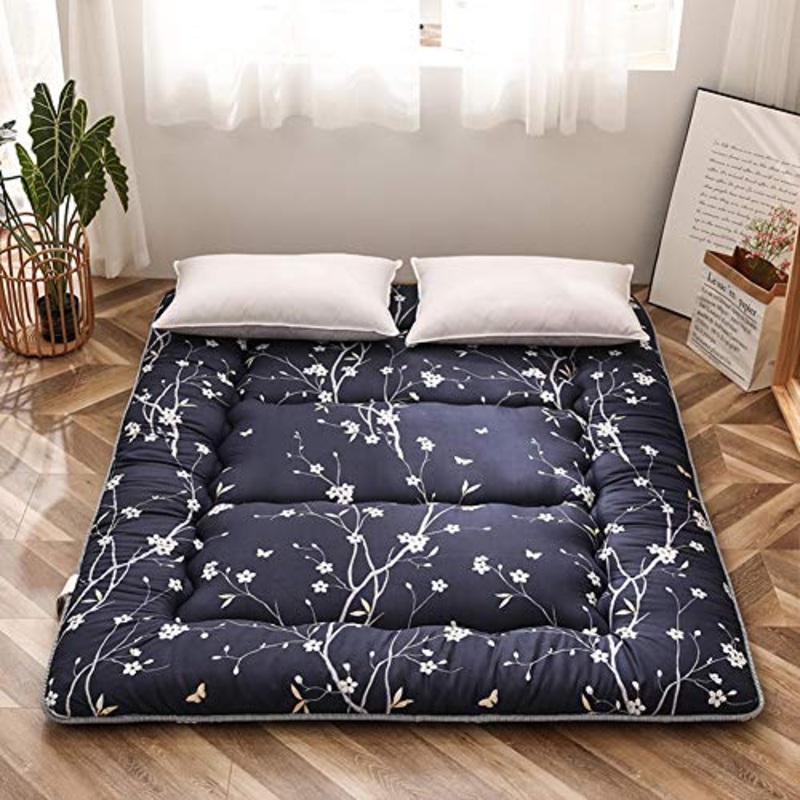 Z&HA Giapponese Piano Materasso futon, Tatami Tappetino Portatile materassino da Campeggio Bambini Sleeping Pad Pieghevole Roll Up Piano Lounger Divano Letto,b,90 * 200cm