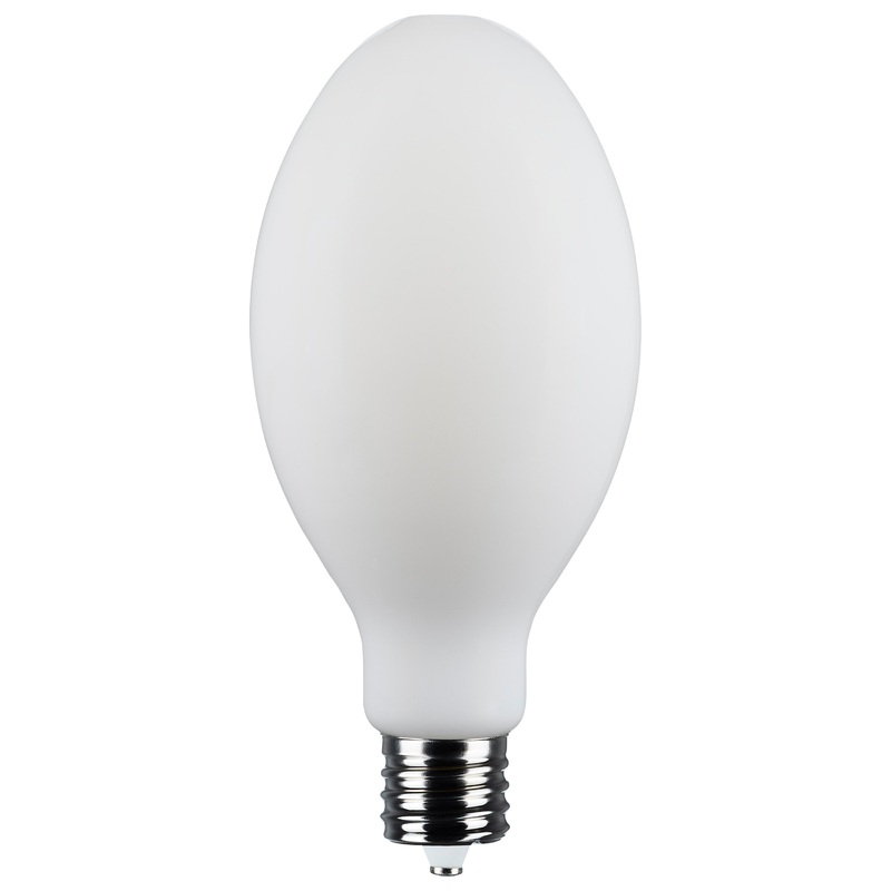 45 Watt LED HID Replacement – ED37 – 5000K – Extended Mogul Base – White – 120-277 Range Voltage by Satco