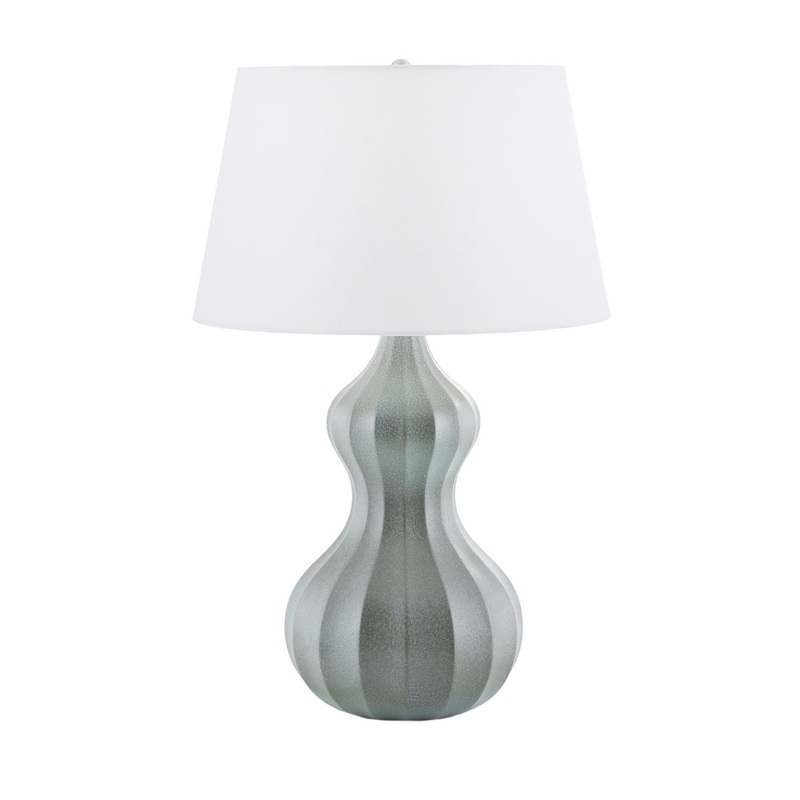 Arteriors 11074-123 Shirley One Light Table Lamp Seafoam Reactive