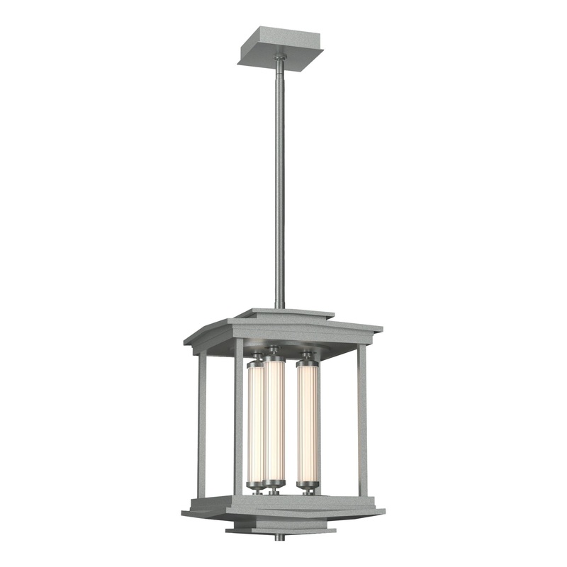 Athena 3-Light LED Lantern Vintage Platinum