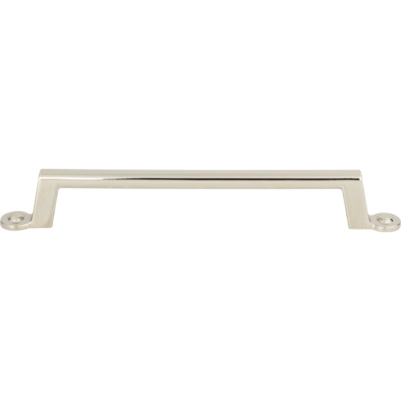 Atlas Homewares Bradbury Pull 6 5/16 Inch (c-c) Polished Nickel