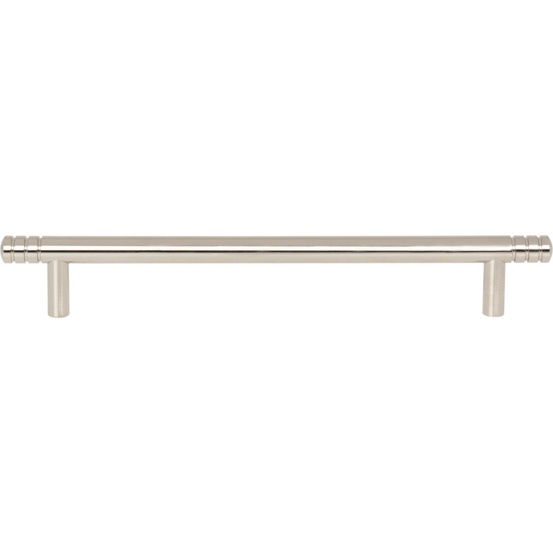Atlas Homewares Griffith Pull 7 9/16 Inch (c-c) Polished Nickel