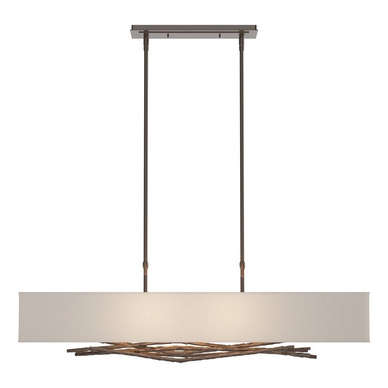 Brindille Pendant Bronze Flax Shade (SE)