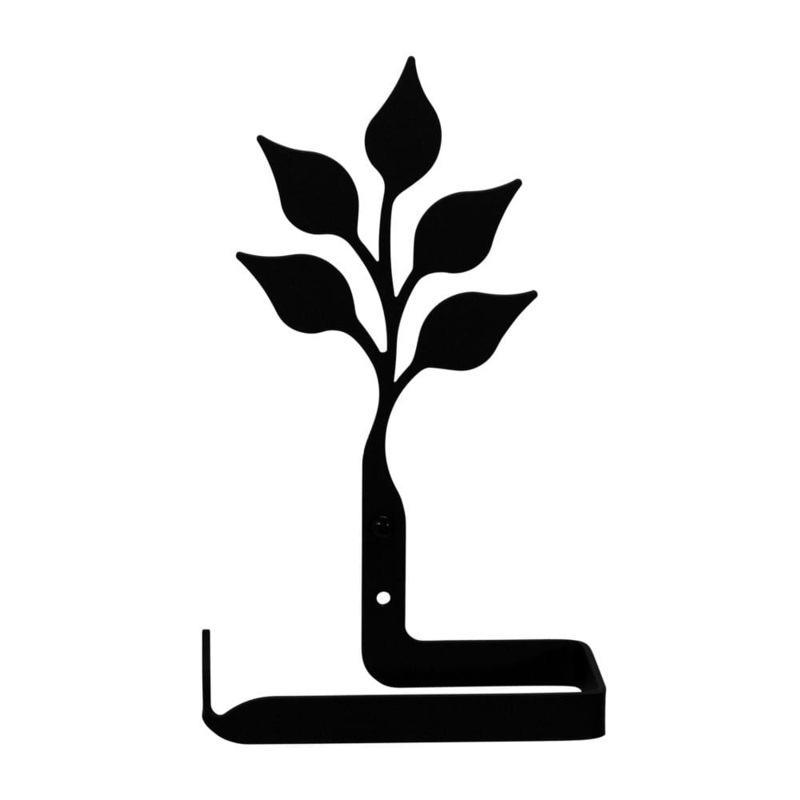 Village Wrought Iron TT-76 Leaf Toilet Tissue Holder