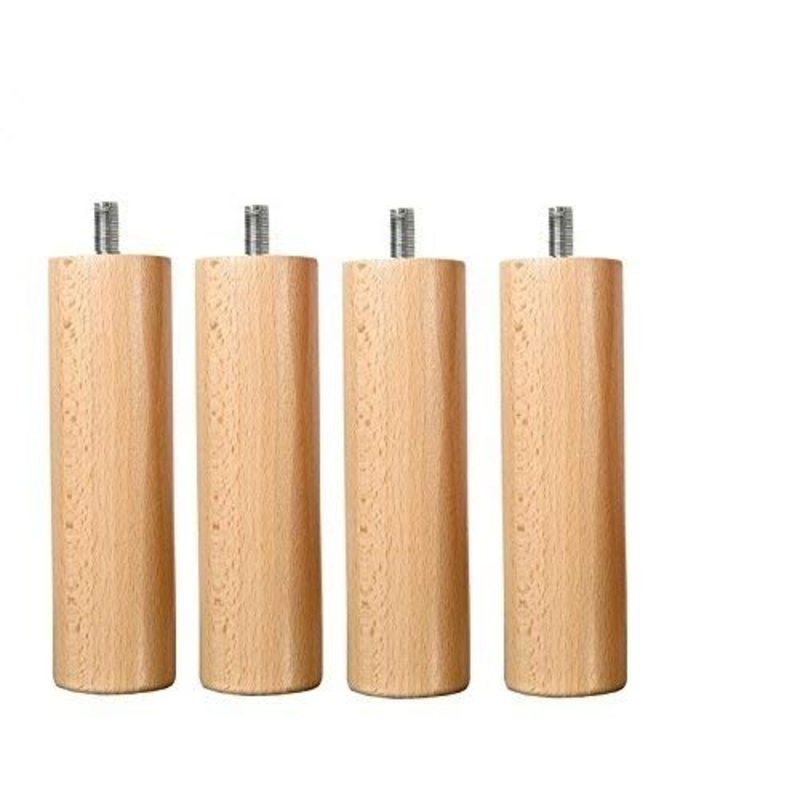 4 piedi letto verniciato, altezza 30 cm, stelo speciale M10, lunghezza 4,5 cm