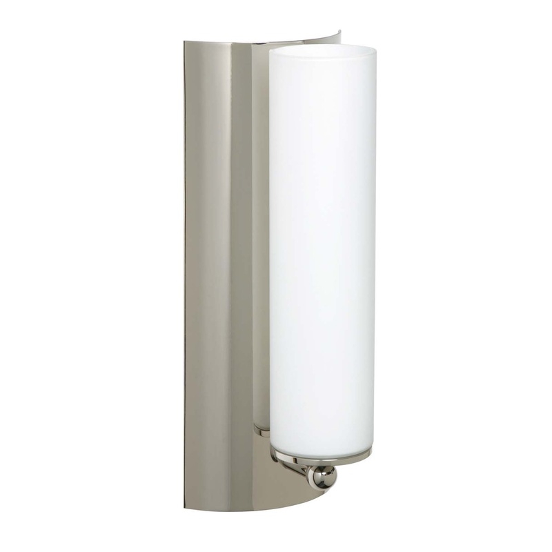 Besa 1WE-118607-PN Metro One Light Wall Sconce Polished Nickel (Discontinued)