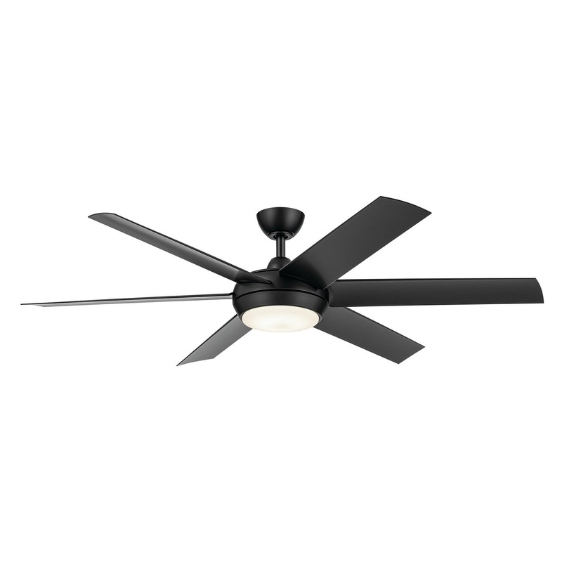 Kichler 310260SBK 60″ Ceiling Fan, Satin Black