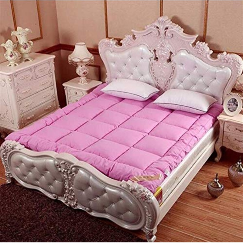 Kunyun Japonais Matelas Coton Pieghevole Tatami Antidrapant Traditionnel futon Mat Respirant Dormir Tatami Natte Tapis De sol Portatile Matelas Dortoir tudiant/A: Grigio / 100 200cm *