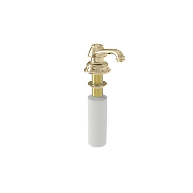 Soap Dispenser Gavin French Gold PVD Deck Mount Brass Pump