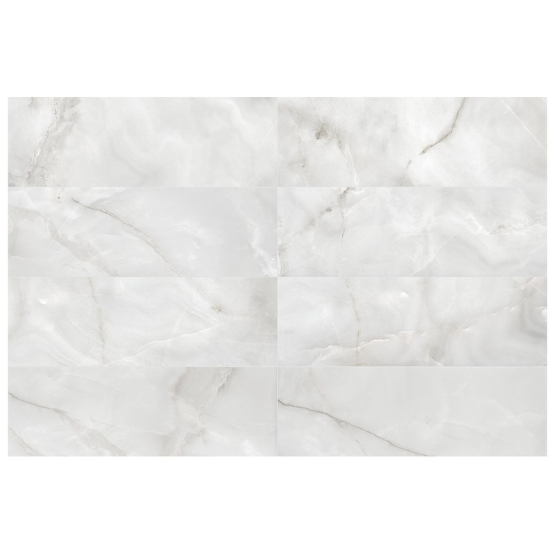 12″ x 36″ Raffino Plane Onyx Matte