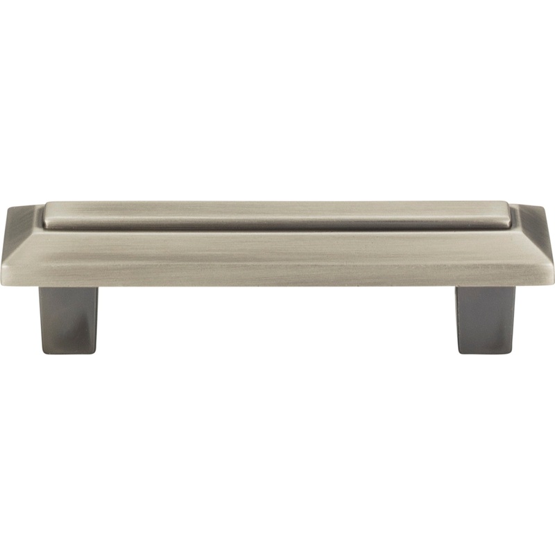 Atlas Homewares Trocadero Pull 3 Inch (c-c) Pewter