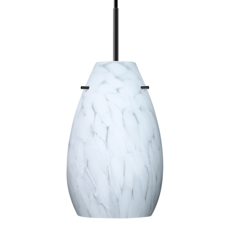 Besa J-412619-LED-BK Besa Pera 9 Pendant LED Pendant Black