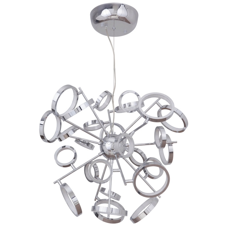 Craftmade 47126-CH-LED Mira LED Chandelier Chrome (Discontinued)