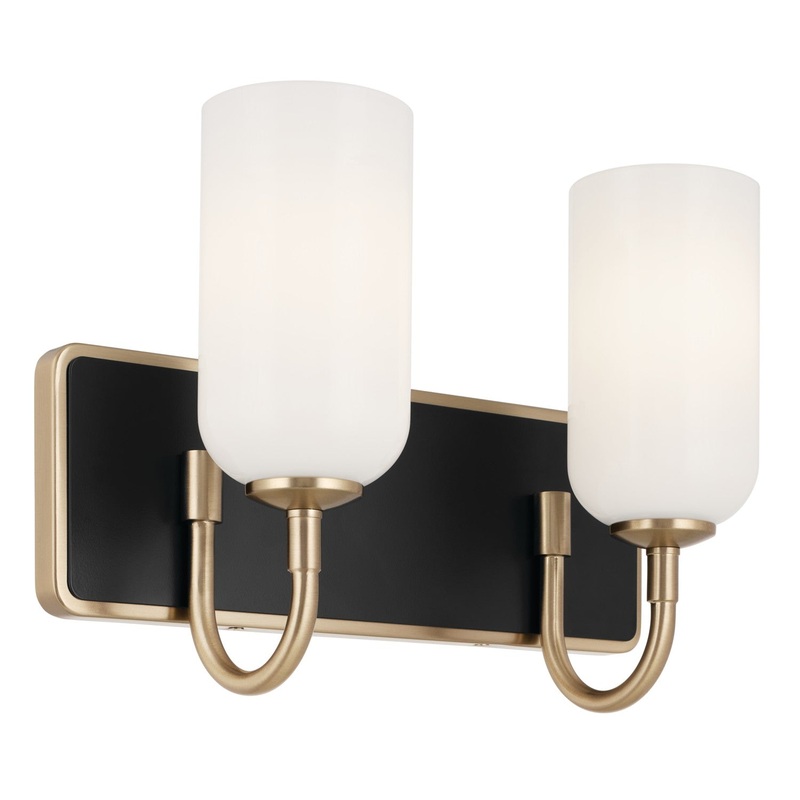 Kichler 55162CPZ Two Light Bath, Champagne Bronze