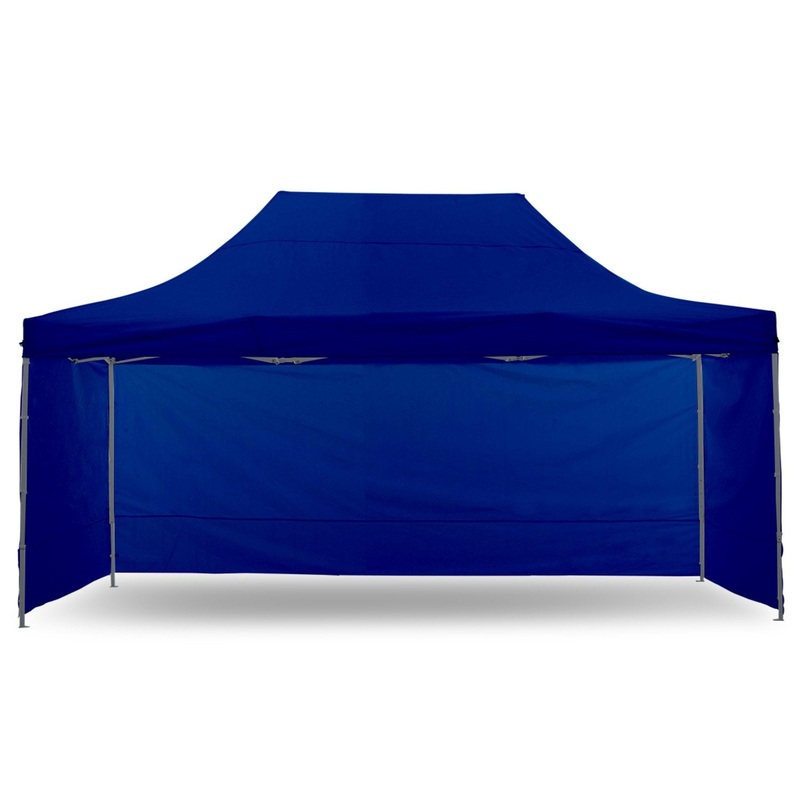 Wallaroo Gazebo Tent Marquee 3×4.5m PopUp Outdoor  Blue