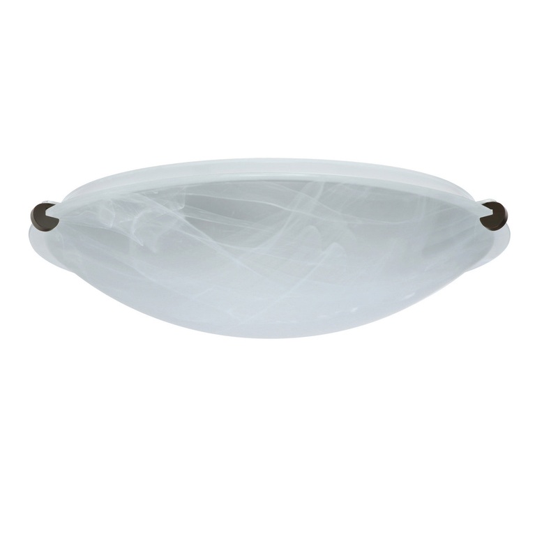 Besa 968152-LED-BR Trio Two Light Ceiling Mount Bronze