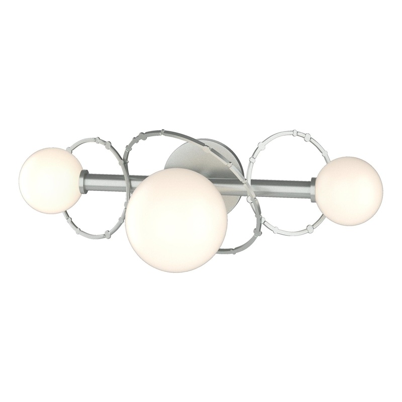 Olympus 3-Light Bath Sconce Vintage Platinum