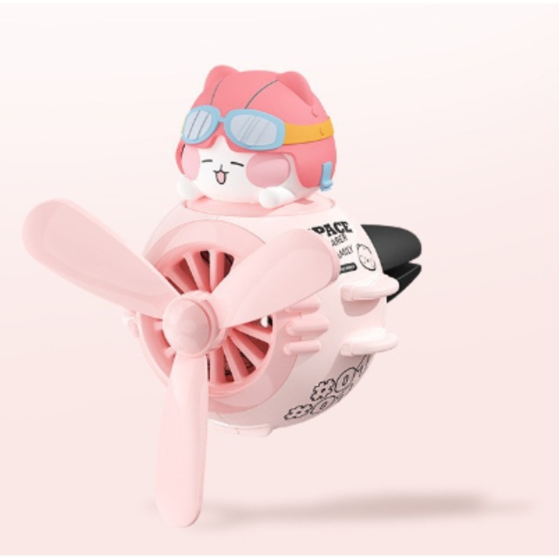 Pink Cute Car Air Vent Clip Freshener – Decorative Scent Diffuser for Automotive Interiors