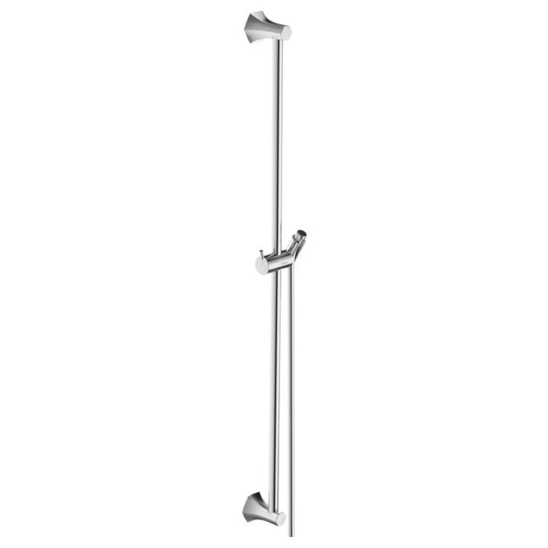 Wall Bar Locarno Chrome 36 Inch Includes Wall Bar Handshower Hose Slider Metal
