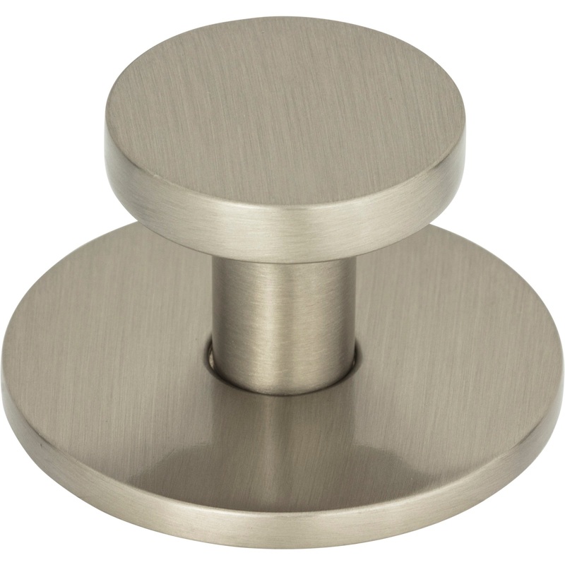 Atlas Homewares Dot Knob 1 1/4 Inch Brushed Nickel