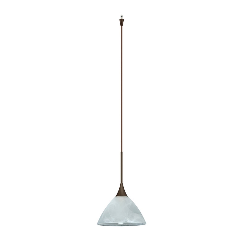 Besa XP-174352-BR Domi One Light Pendant Bronze