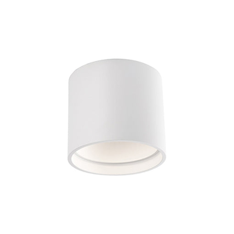 LED Flush Mount from the Falco Collection in White Finish by Kuzco Lighting