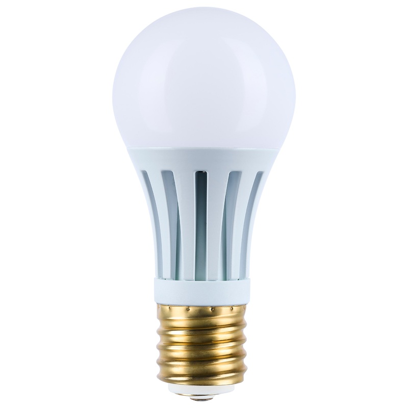 10/22/33 Wattage Selectable PS25 LED Three-Way Lamp – E39d Mogul Base – 5000K – White Finish – 120 Volt Light Bulb by Satco