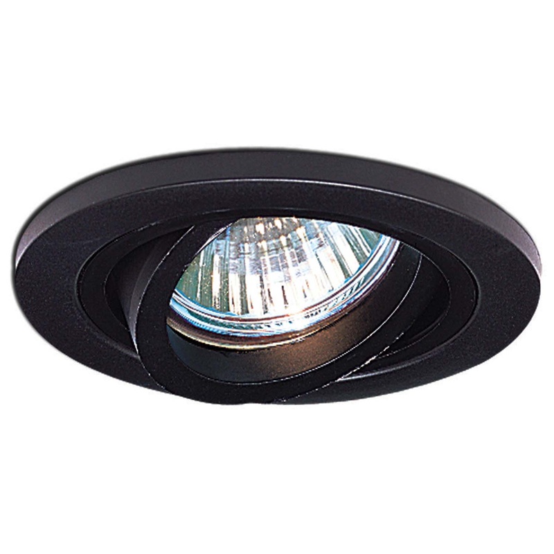 3″  from the Recessed Collection in Black Finish by Nora Lighting