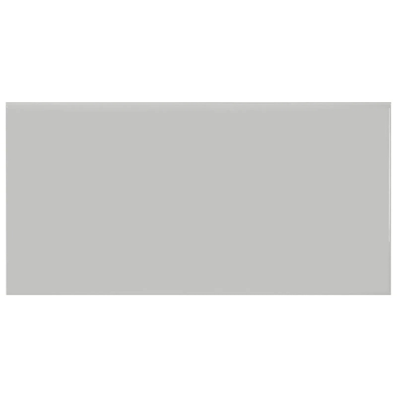 3″ x 6″ Soho Loft Grey Glossy Glazed Ceramic Wall Tile 3″ x 6″
