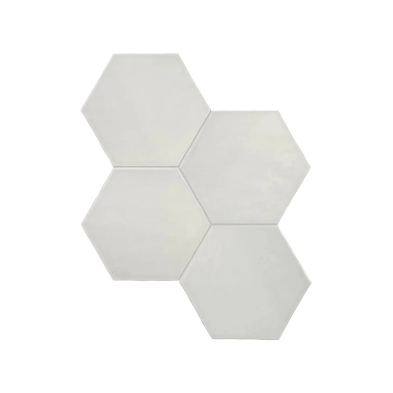 6″ Hex Teramoda Stone Glossy Hexagon