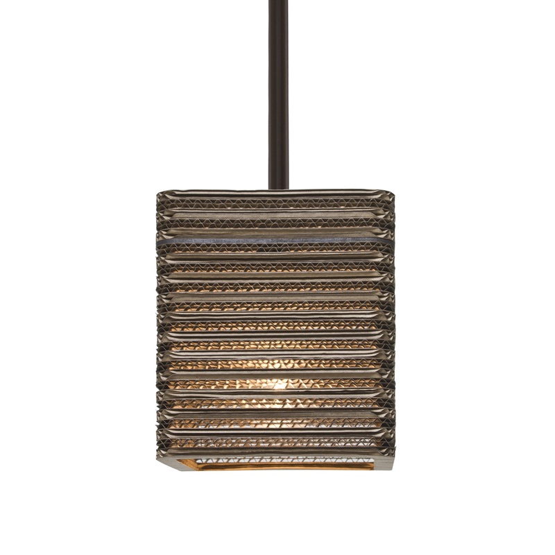 Besa 1TT-KIRK6-LED-BR Kirk 6 One Light Pendant Bronze