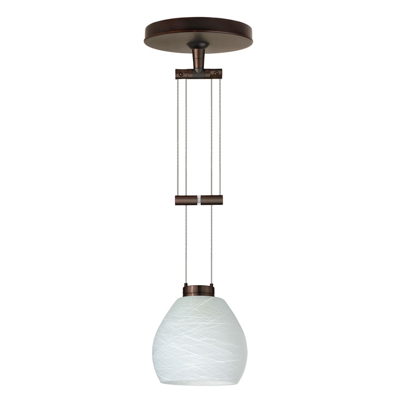 Besa 1XA-560560-BR Tay Tay One Light Pendant Bronze