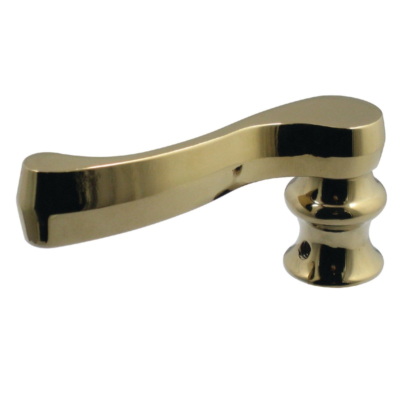 French KTHFL2 Toilet Tank Lever Handle, Polished Brass