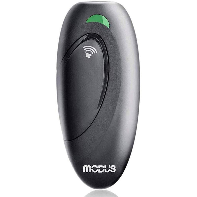 Ultrasonic Dog Bark Control & Training Aid – Handheld Anti-Barking Device, 100% Safe with Low Battery Indicator(Gray)